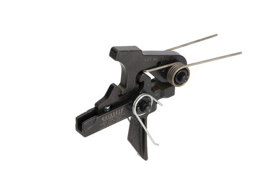 Geissele Automatics SSP Single Stage Precision AR trigger has minimal trigger movement for fast splits and crisp break